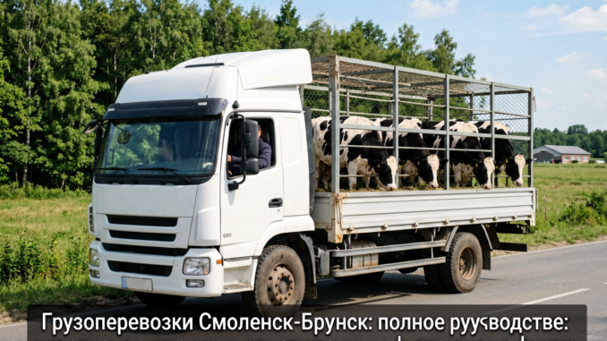 Грузоперевозки Смоленск-Брянск: полное руководство